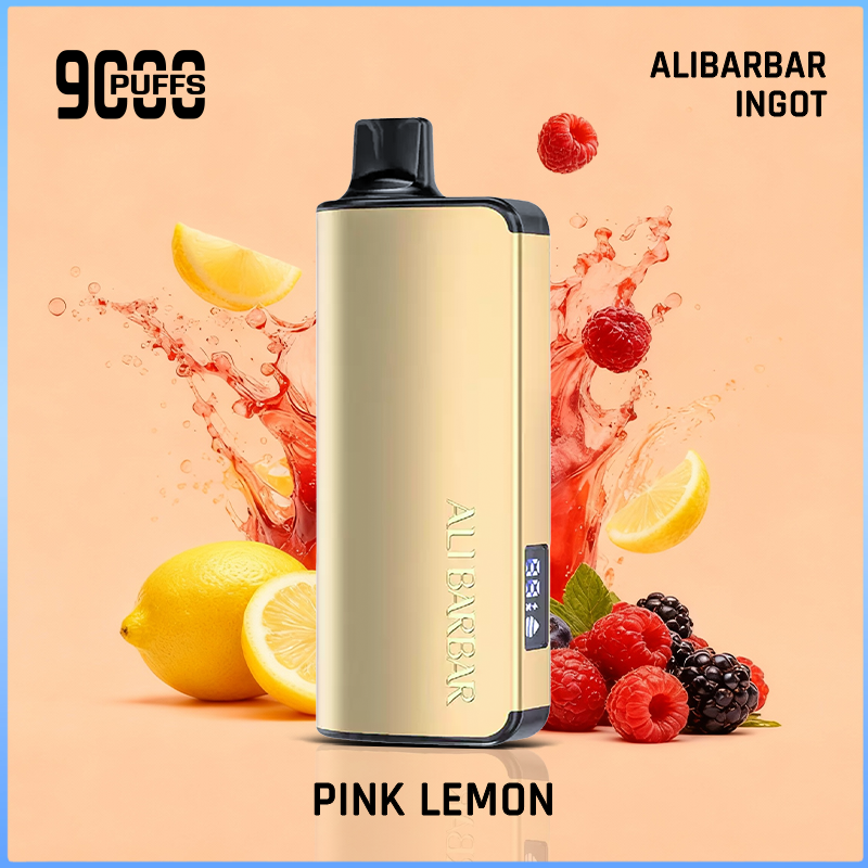 8.png Alibarbar Ingot Pink Lemon 9000 Puffs - Image 1