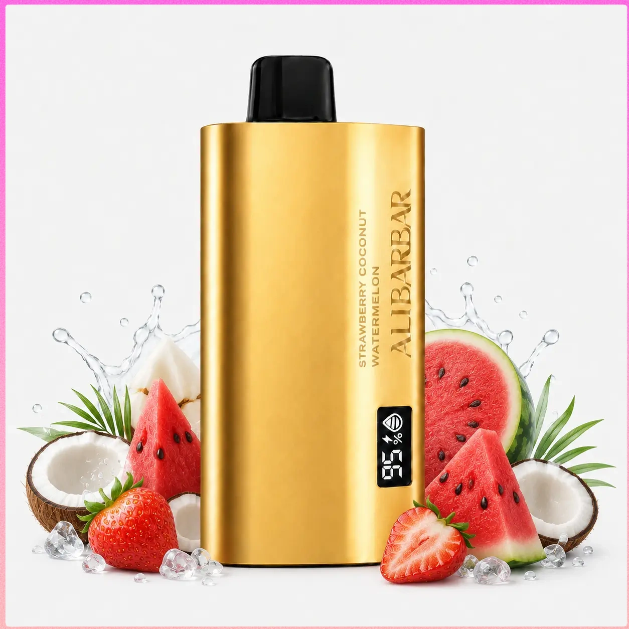 TEQ-Bar-12000-puffs-strawberry-watermelon-coconut_compressed.webp TEQ Alibarbar 12000 Puffs Strawberry Watermelon Coconut - Image 1