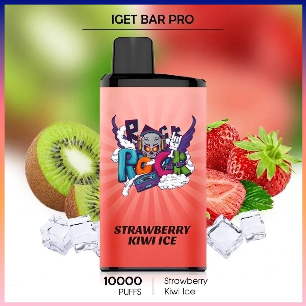 photo_2026-07-13_11-54-24-2.webp IGET Bar Pro Strawberry Kiwi Ice 10000 Puffs - Image 1
