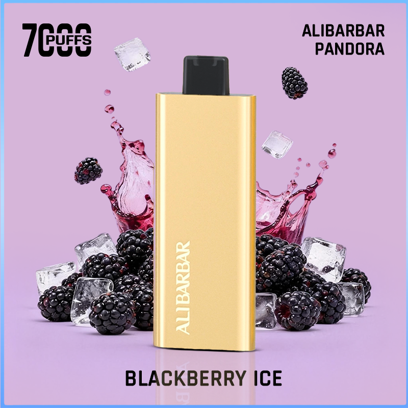 画板-1-02-1.png Alibarbar Pandora Blackberry Ice 7000 Puffs - Image 1