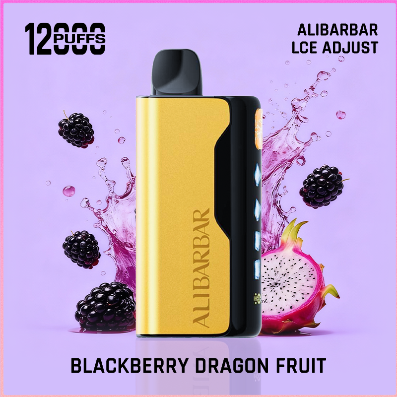 画板-1-02-5.png ALIBARBAR Ice Adjust 12000 Puffs Black Dragon Fruit - Image 1