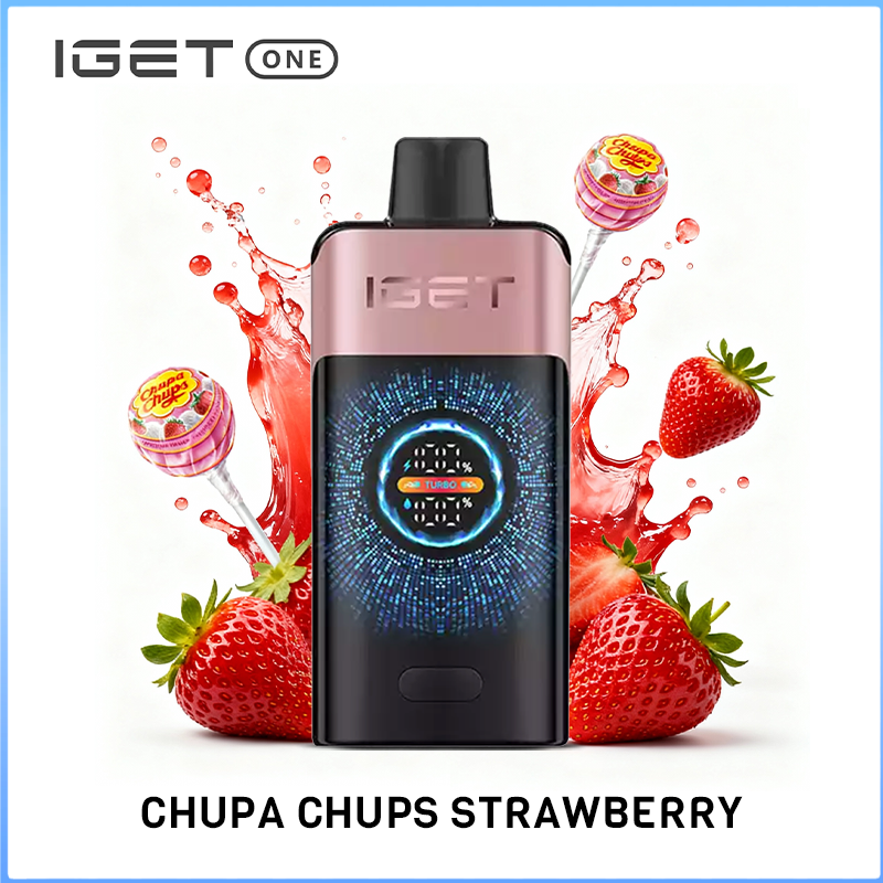 画板-1-07-3.png IGET One Chupa Chups Strawberry 12000 puffs - Image 1