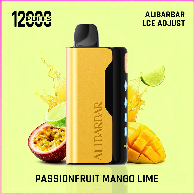 画板-1-10-1.png ALIBARBAR Ice Adjust 12000 Puffs Passionfruit Mango Lime - Image 1