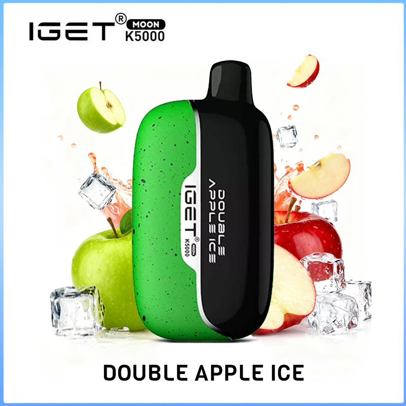 画板-1-11-2.png IGET MOON Double Apple Ice 5000 Puffs - Image 1